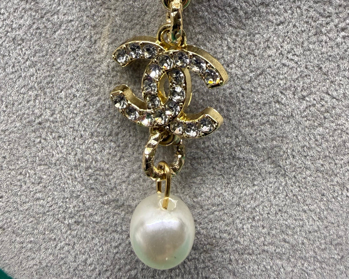 355 - Upcycled Gold Pendant Necklace