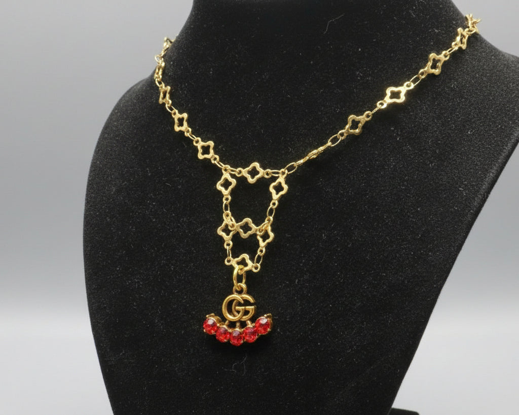 110- Upcycled Pendant Necklace
