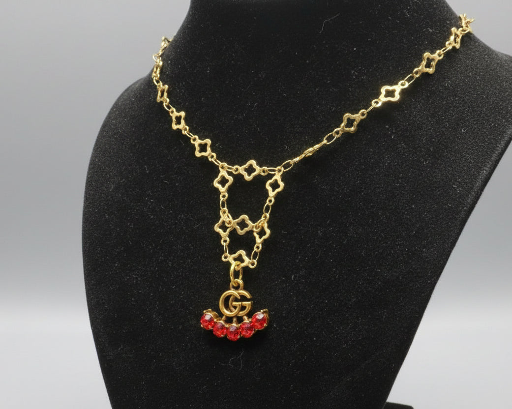 110- Upcycled Pendant Necklace