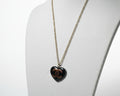 111- Black Heart CNecklace