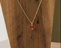 120- Heart Pendant Necklace