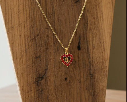 120- Heart Pendant Necklace