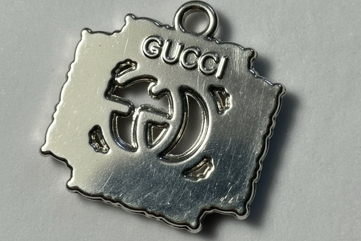 143- Upcycled Silver Pendant Necklace