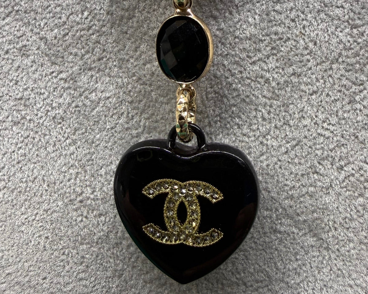 206 - Upcycled Gold Pendant Necklace