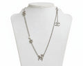 208- Upcycled Silver Deer Pendant with Charm Accents on Silver Necklace