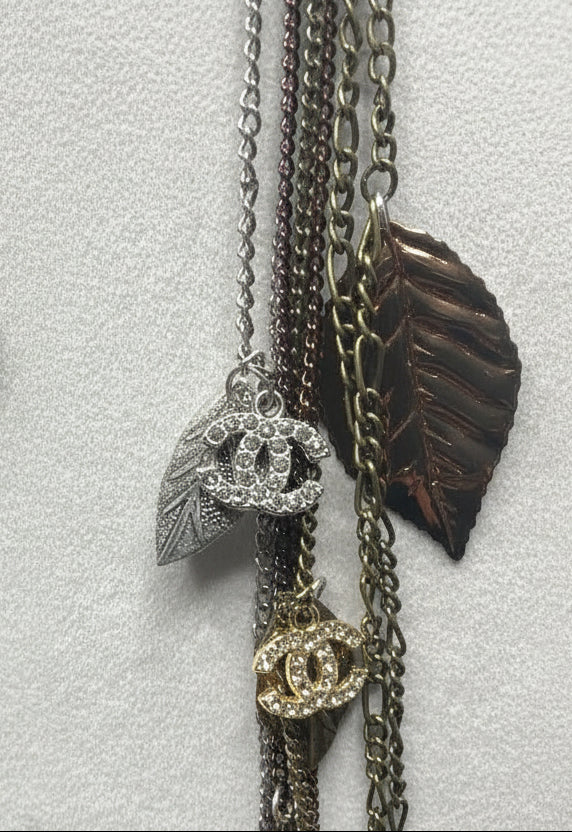 219- Upcycled Pendant Necklace