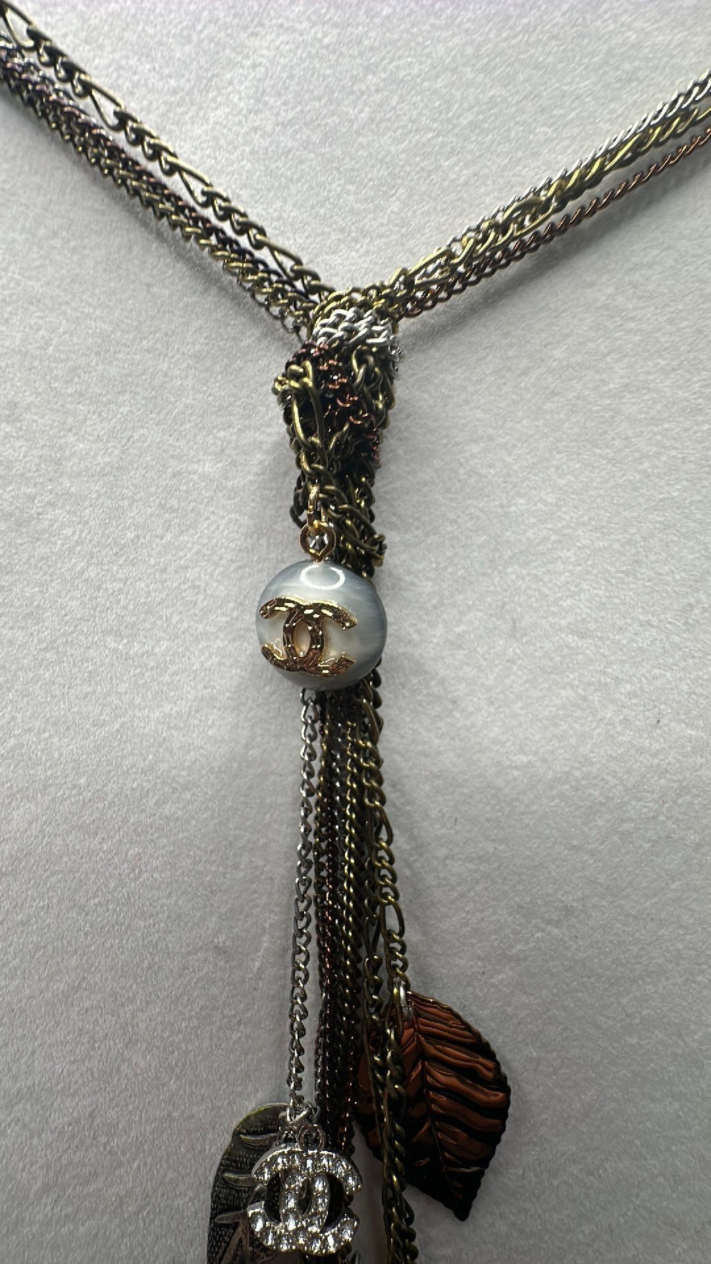 219- Upcycled Pendant Necklace