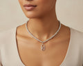 221- Upcycled Pendant Necklace