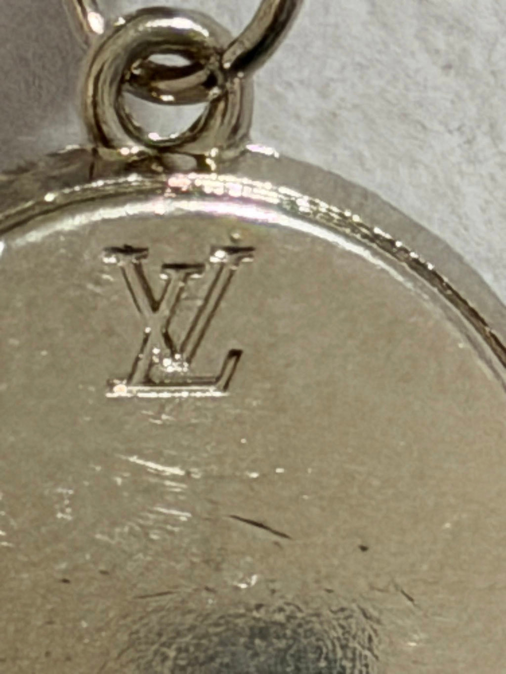 234- Upcycled Silver Pendant Necklace