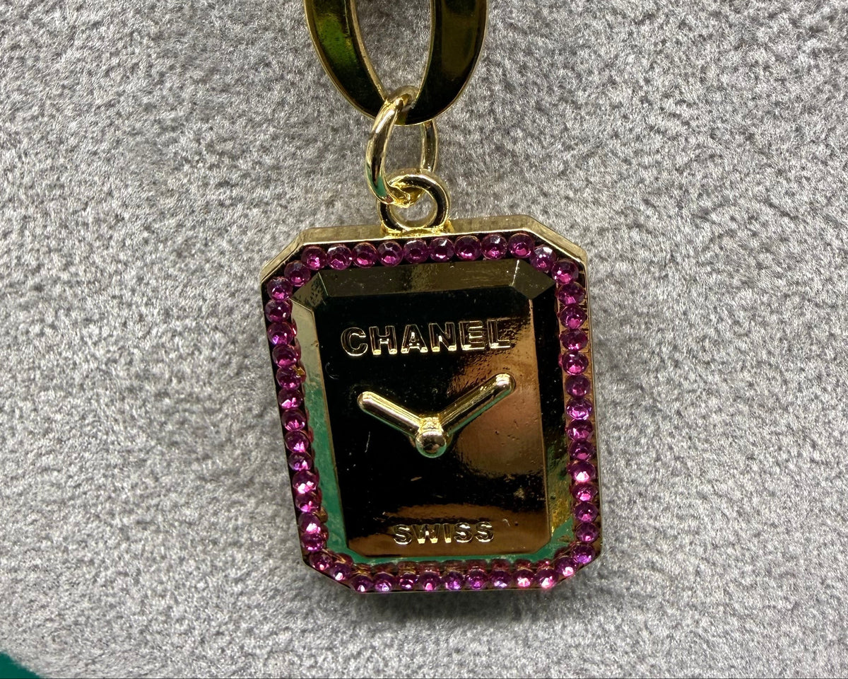 194 - Upcycled Gold Pendant Necklace