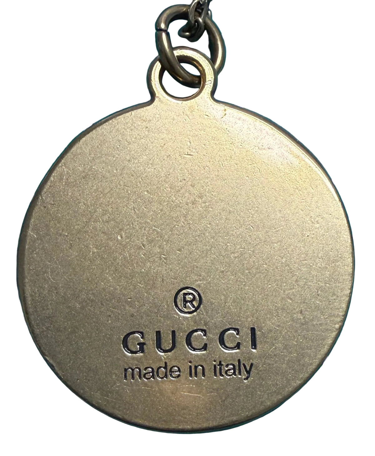 347 - Upcycled Gold Pendant Necklace