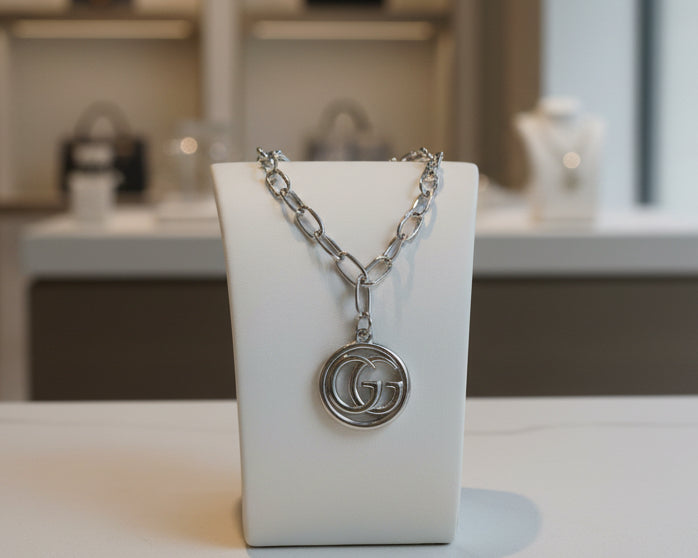 33- Silver Charm Bracelet