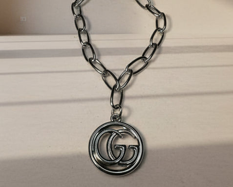 33- Silver Charm Bracelet