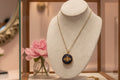 347 - Upcycled Gold Pendant Necklace