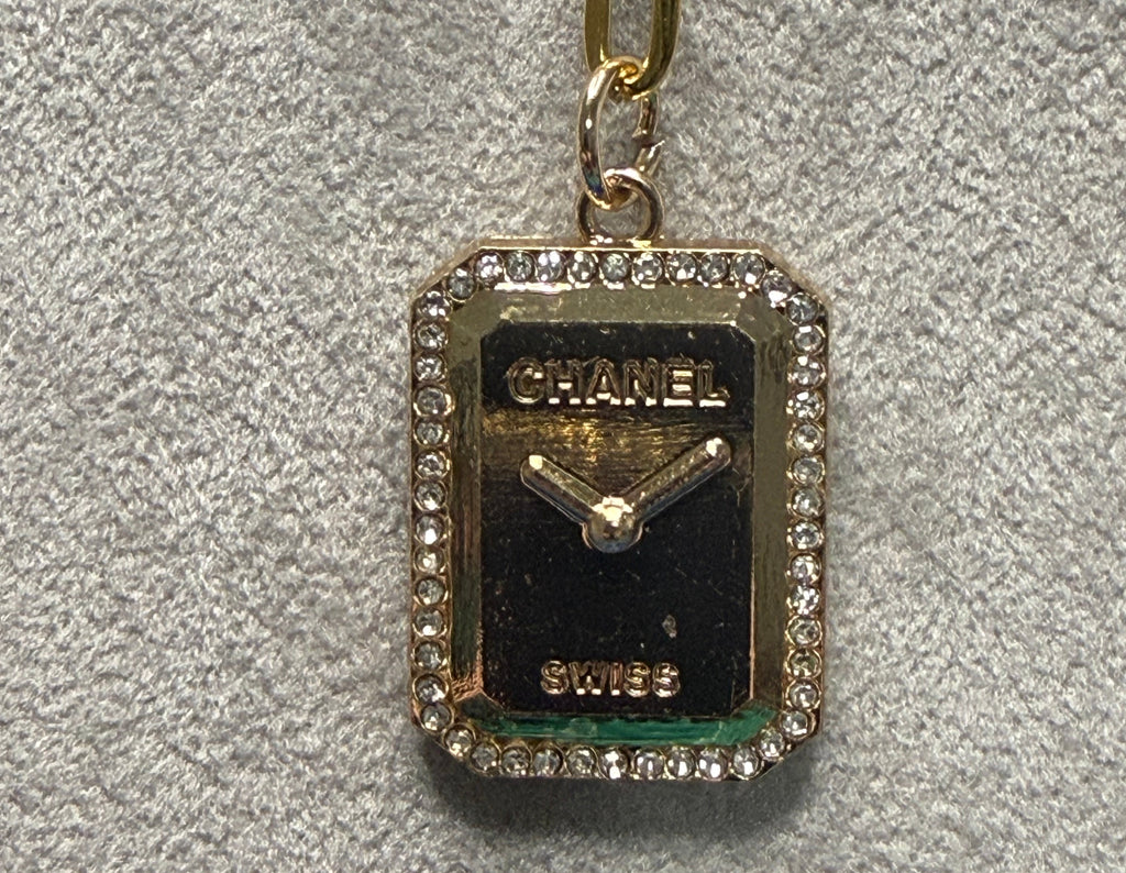 348 - Upcycled Gold Pendant Necklace