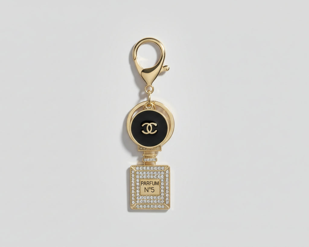 711- Perfume Bottle Bag Charm