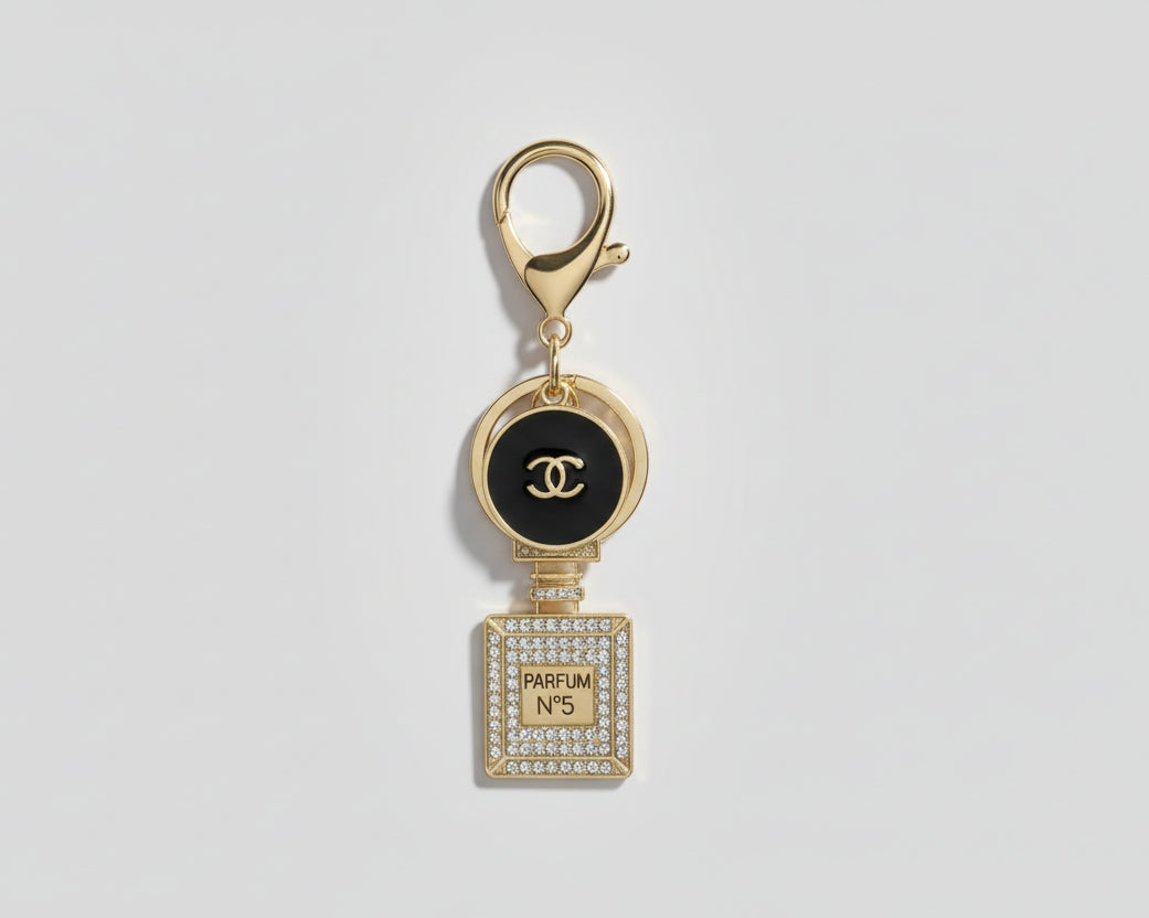 711- Perfume Bottle Bag Charm