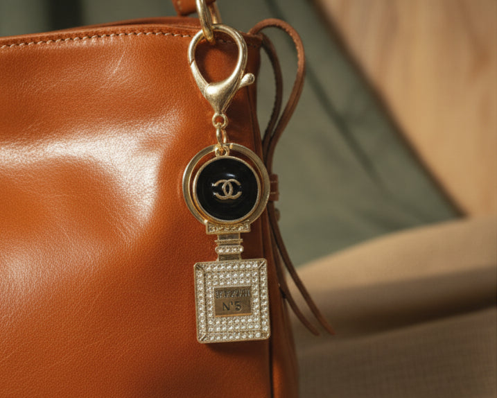 711- Perfume Bottle Bag Charm