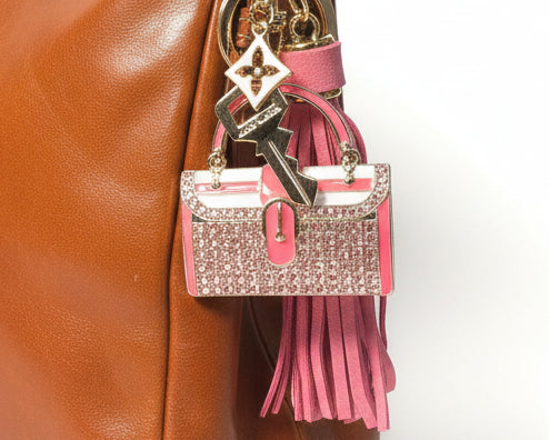 712- Upcycled Bag Charm