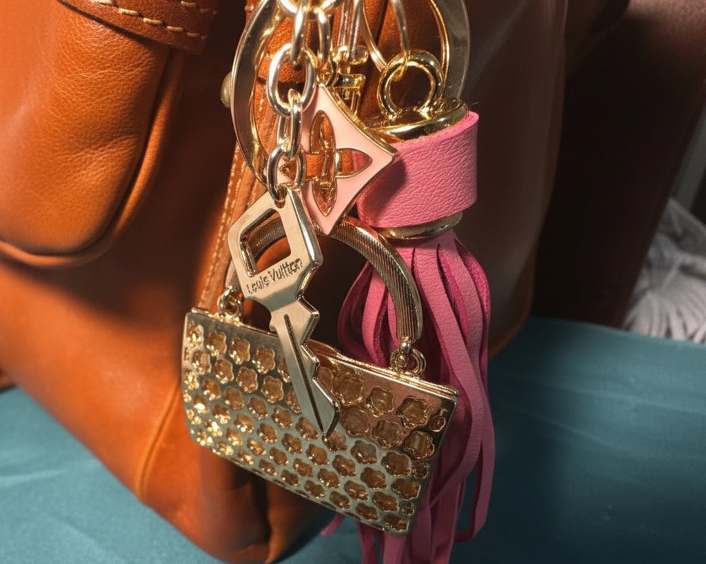 712- Upcycled Bag Charm