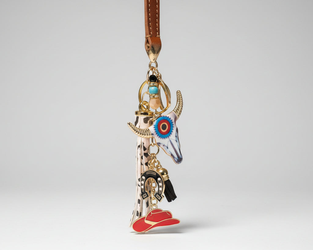 748- Western Theme Bag Charm