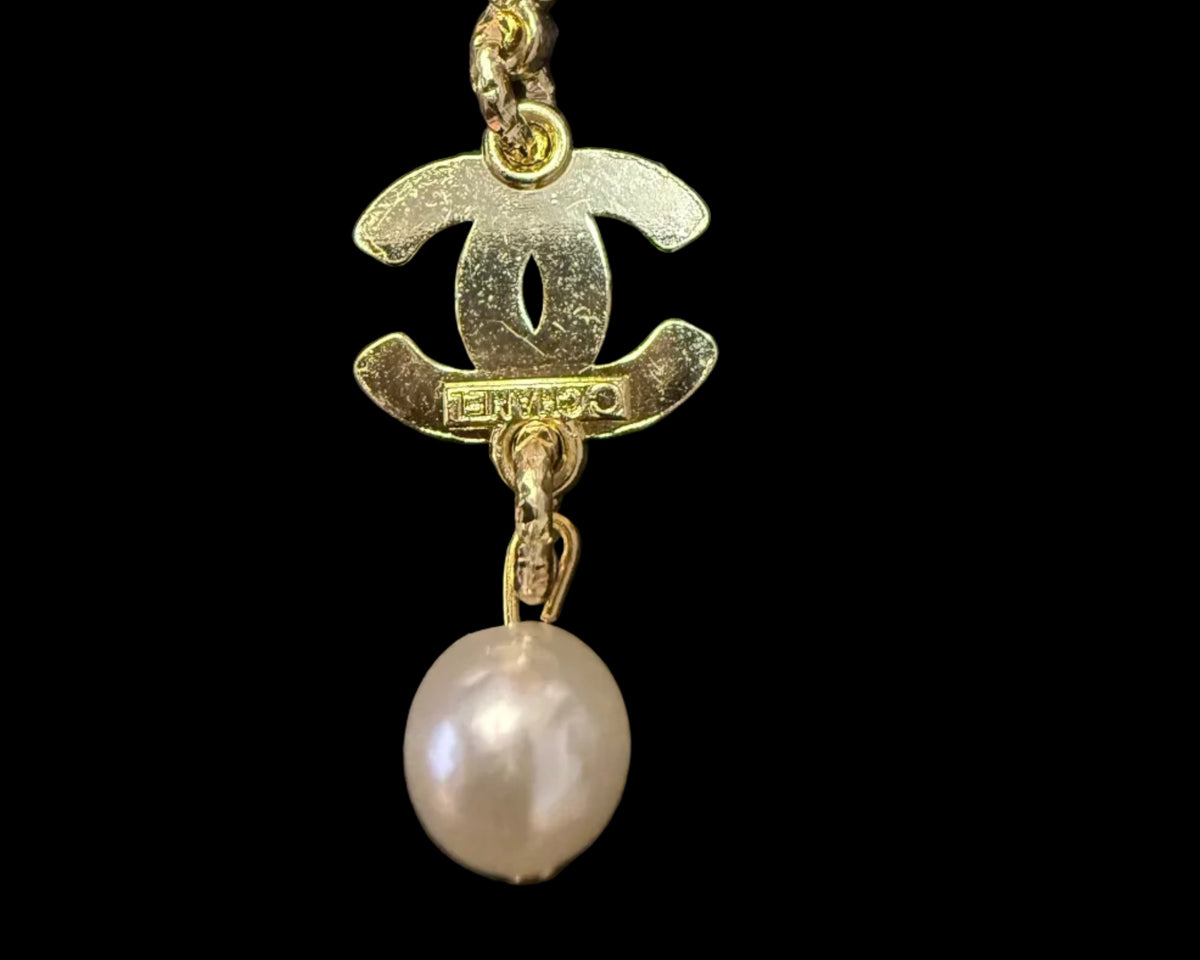 355 - Upcycled Gold Pendant Necklace