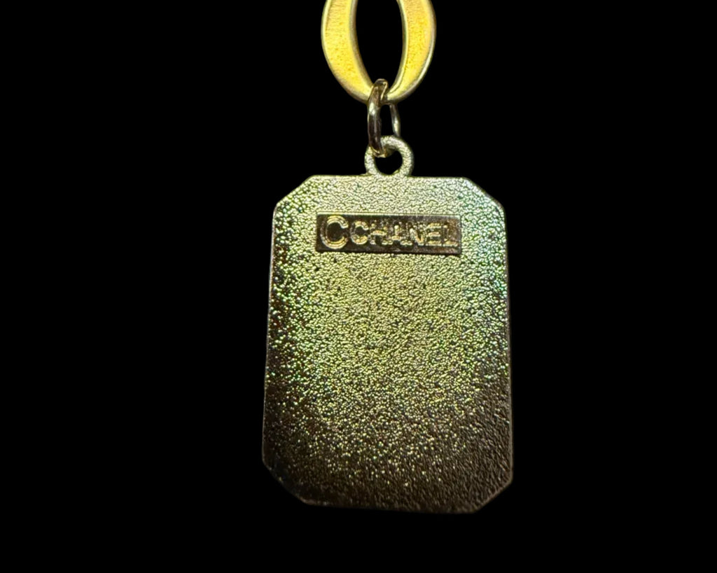 194 - Upcycled Gold Pendant Necklace