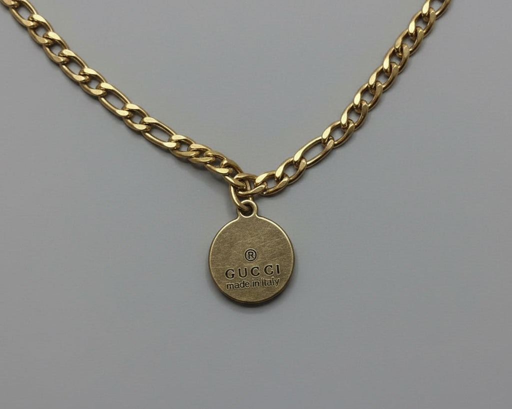 92 - Upcycled Gold Yellow Mini Bee Pendant Bracelet