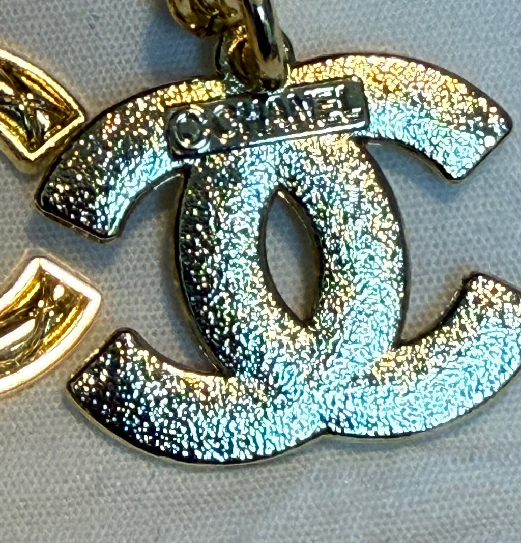 477 - Upcycled Gold  Dangle Earrings