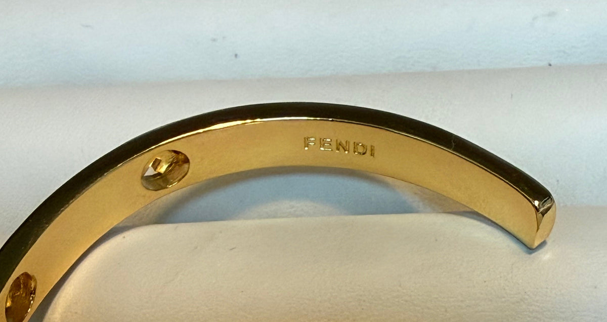 502- Gold Open Bangle