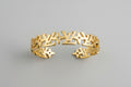 506- Gold Cuff Bangle