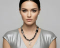 338 - Upcycled Silver Pendant Necklace