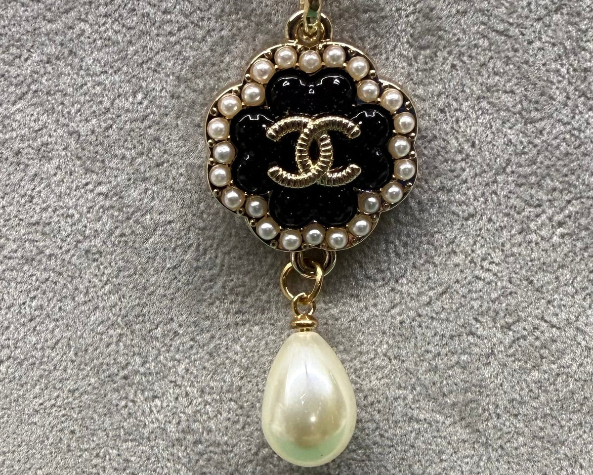 193 - Upcycled Gold Pendant Necklace