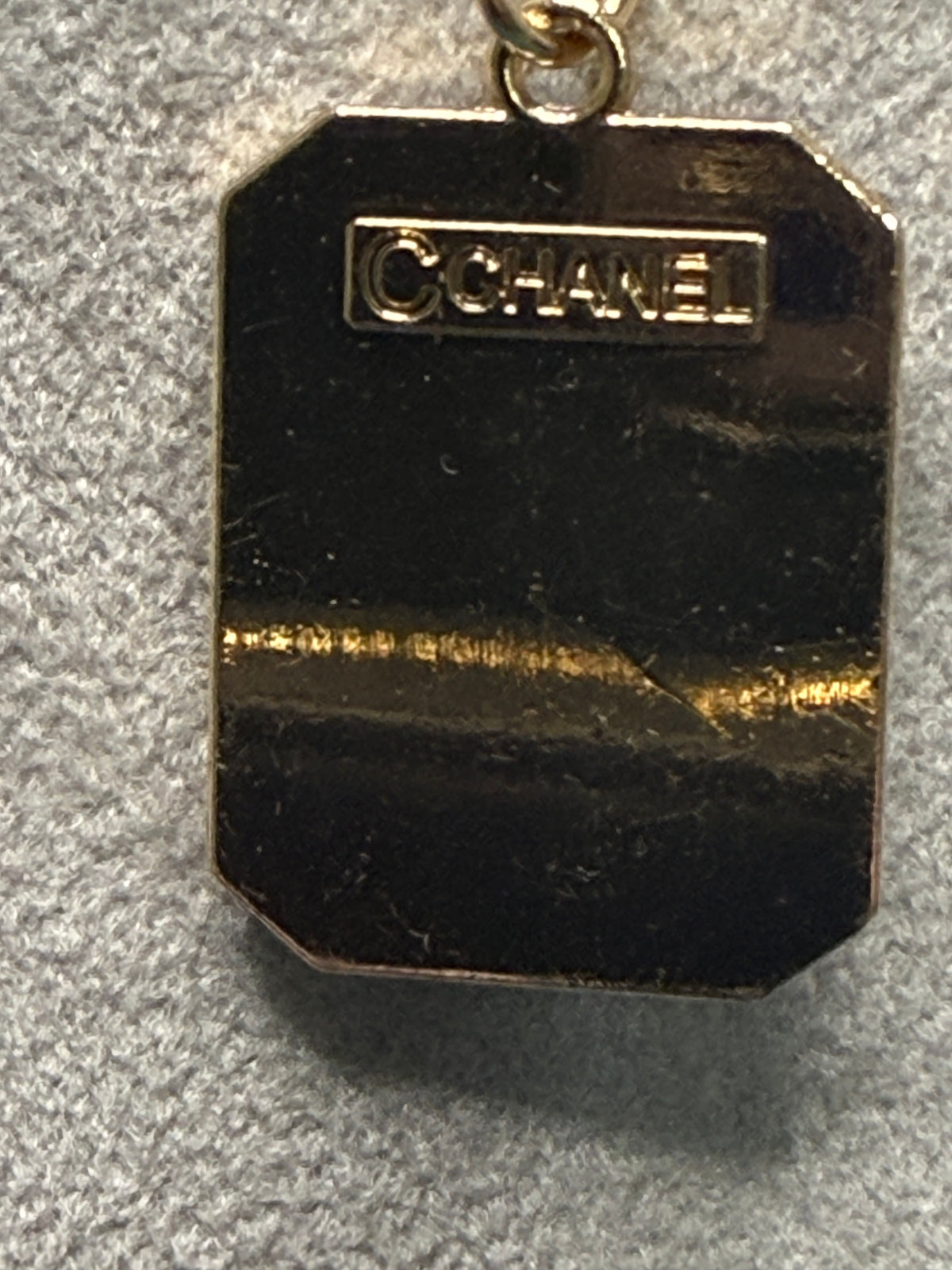 348 - Upcycled Gold Pendant Necklace