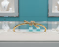 508- Gold Knot Bangle