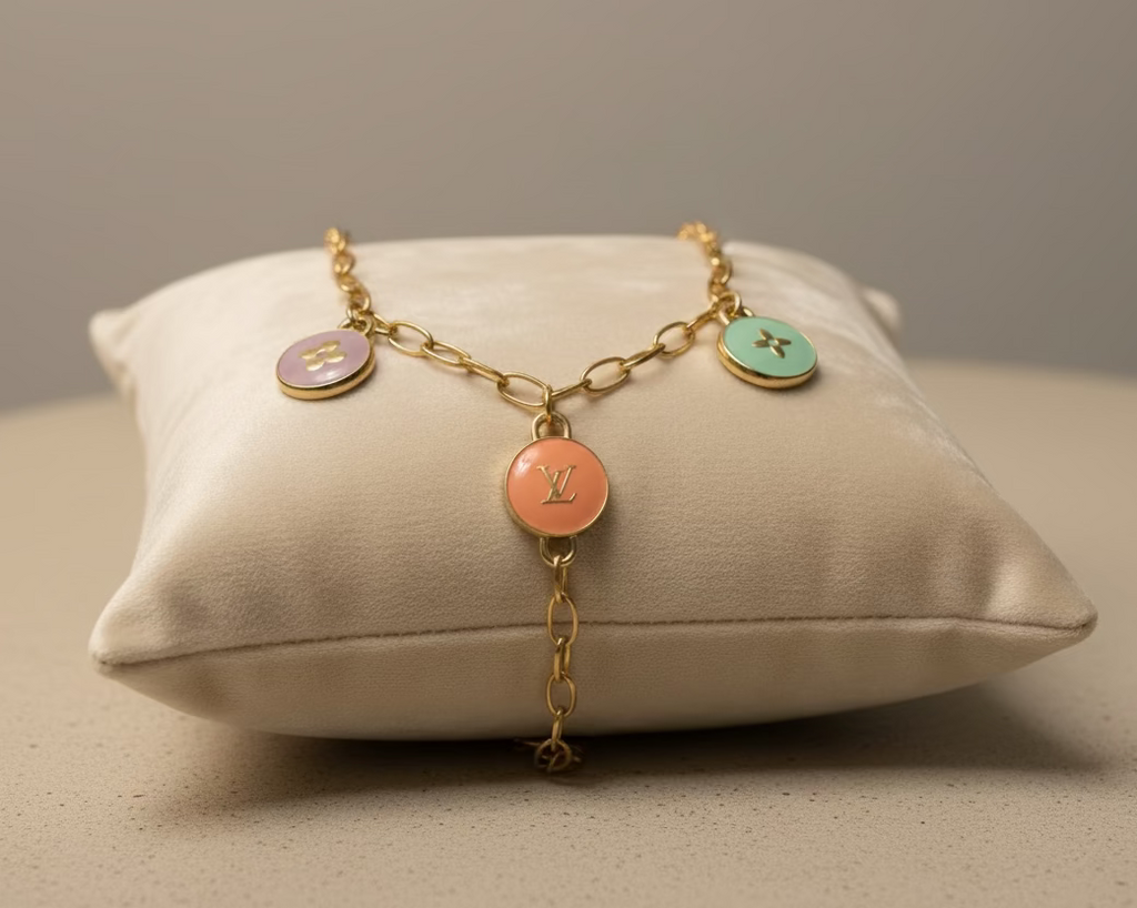 2- Upcycled Charm Bracelet