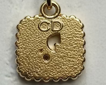 156- Upcycled Pink Pendant Necklace