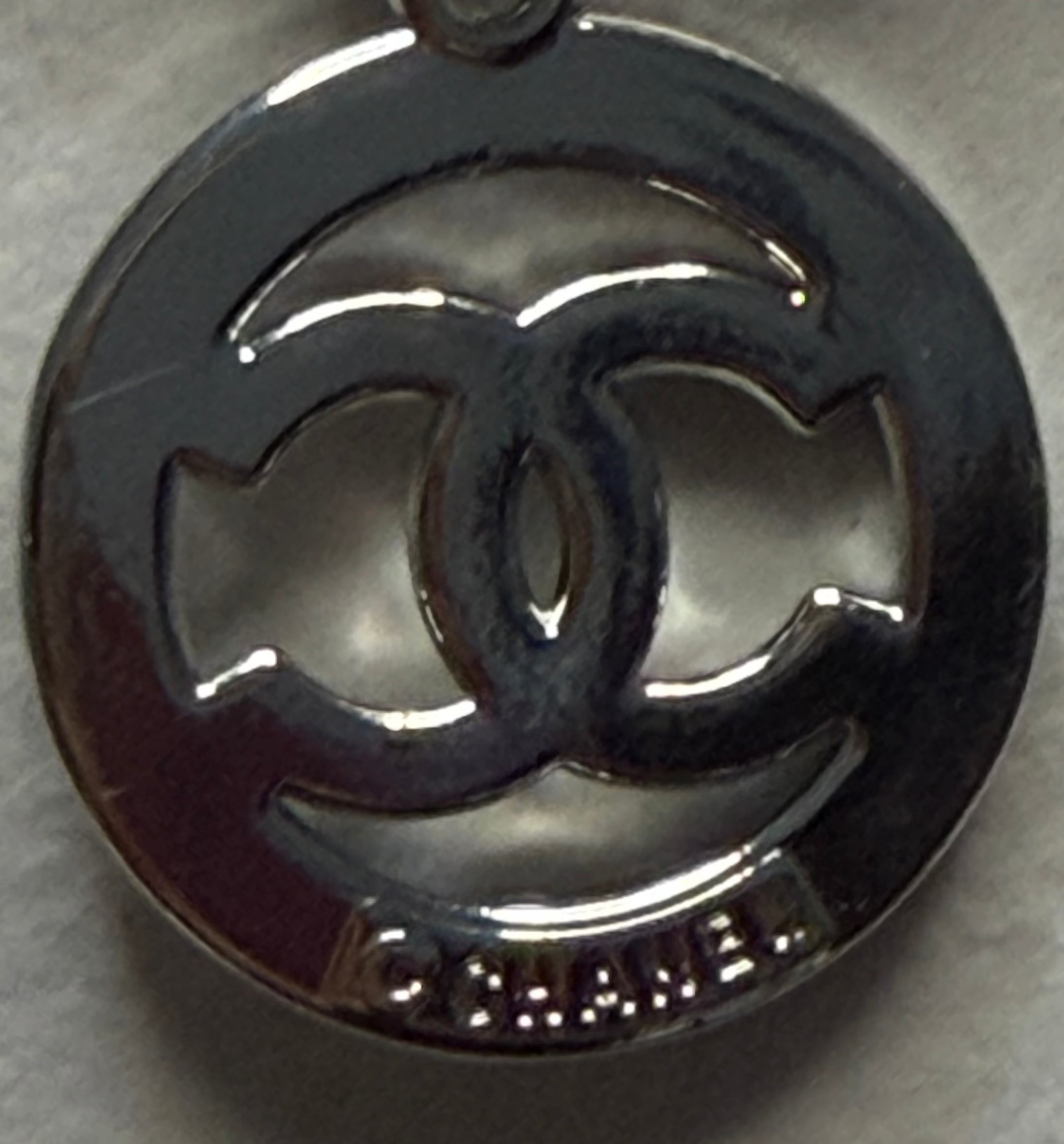 165- Upcycled Silver Pendant Necklace