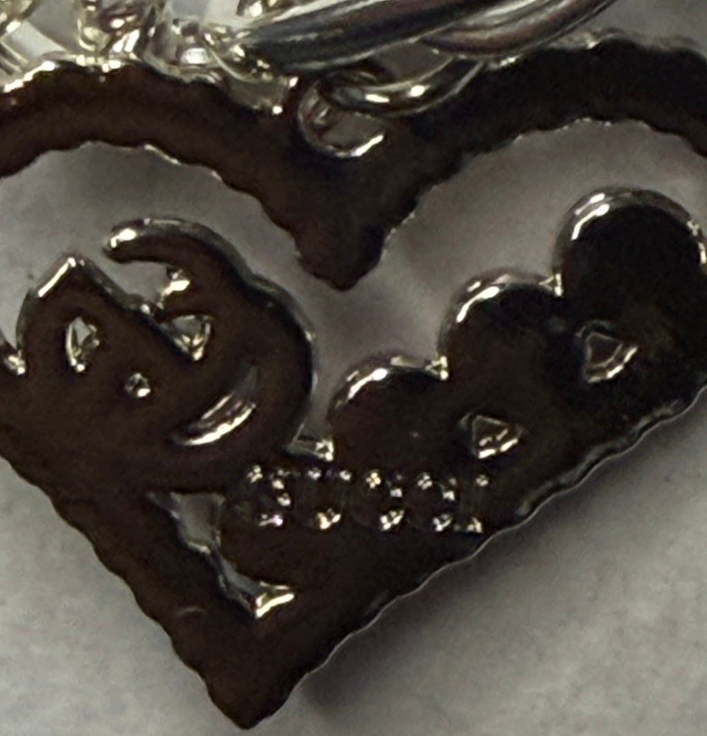 211- Upcycled Red Heart Pendant Necklace