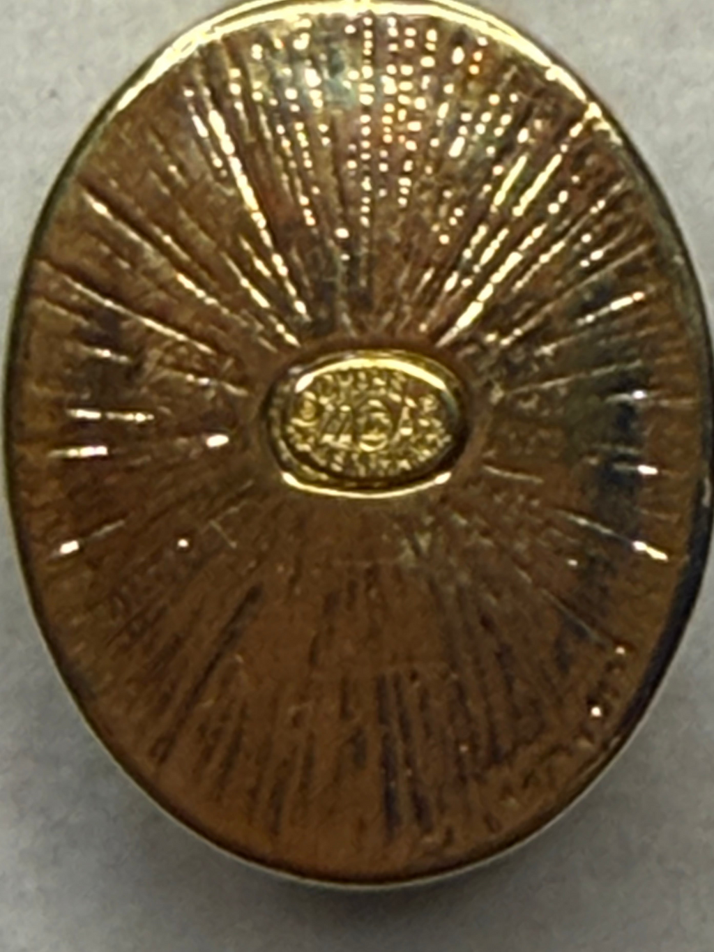 222- Upcycled Round Pendant Necklace