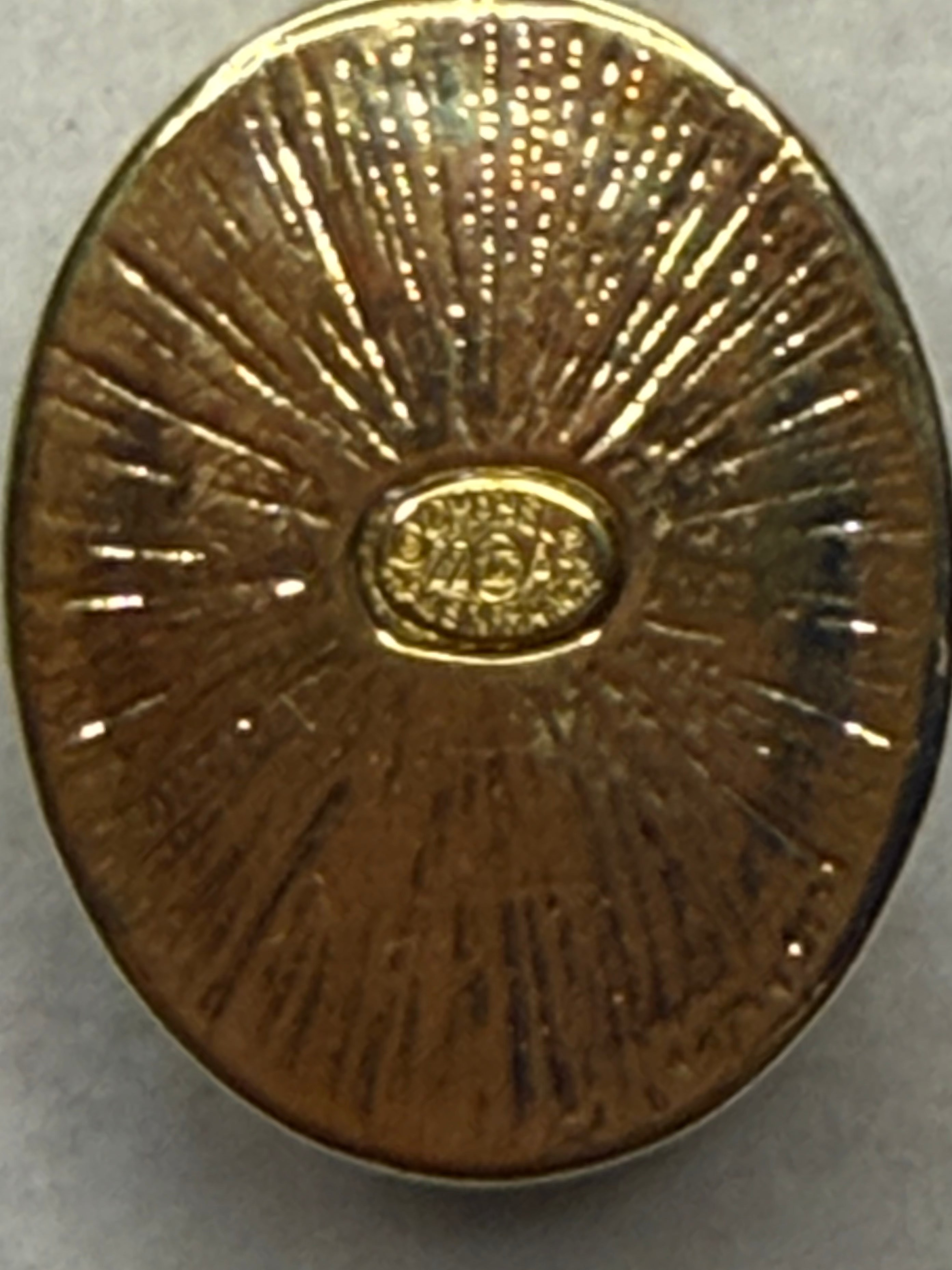 222- Upcycled Round Pendant Necklace