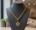238-  Pearl Heart Pendant Necklace